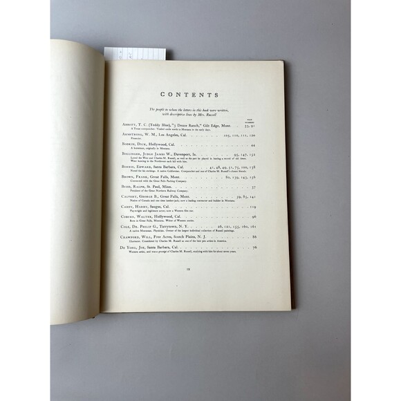 Charles M. Russell - Good Medicine - 1929 First Trade Edition - Picture 7 of 13